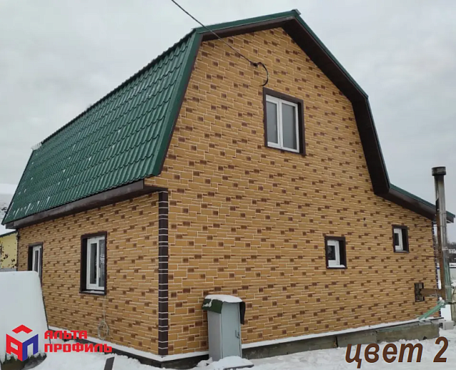 Фасадная панель Альта-Профиль Камень Пражский